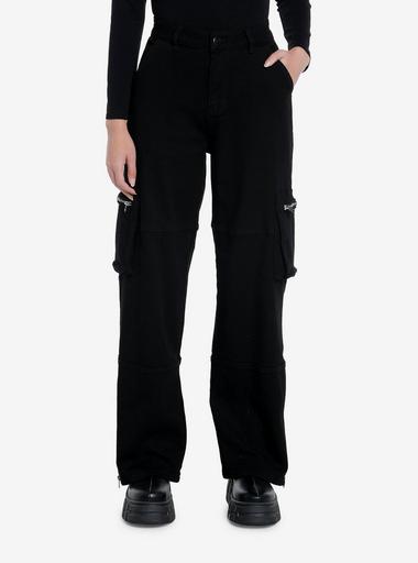 パンツ GOOD ENOUGH Black Wide Cargo Pants 30973489_hi?h=512