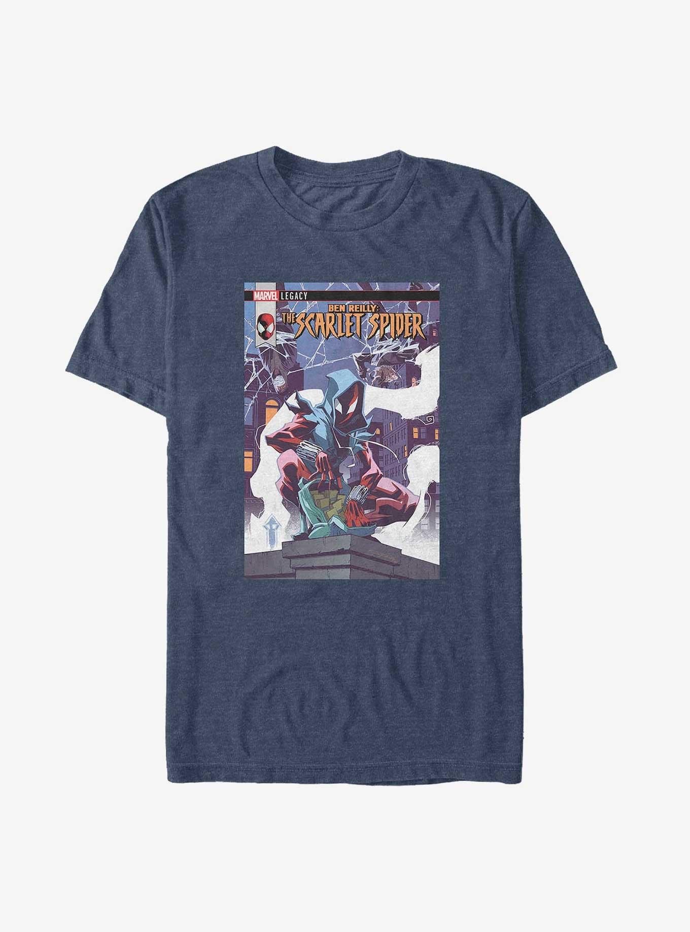 Marvel Spider-Gwen The Scarlet Spider Comic Cover Big & Tall T-Shirt