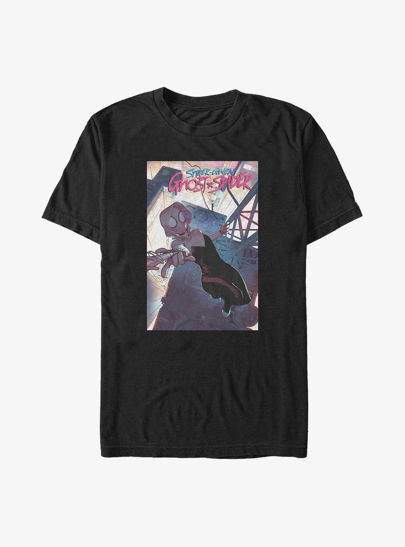 Marvel Spider-Man Spider-Gwen Big & Tall T-Shirt, BLACK, hi-res