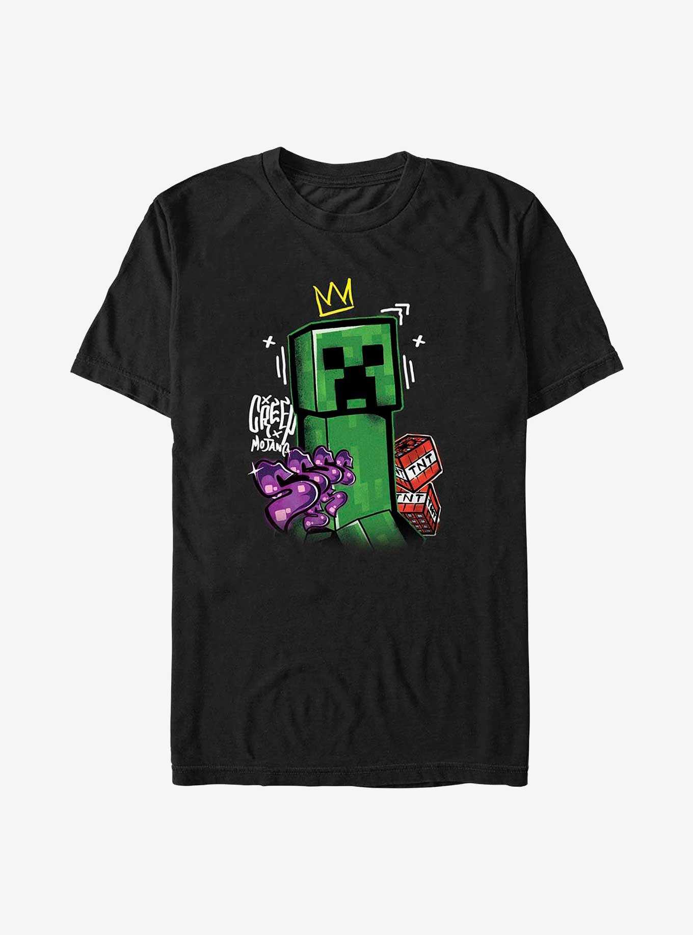Minecraft Big Creep Crowned Big & Tall T-Shirt, , hi-res