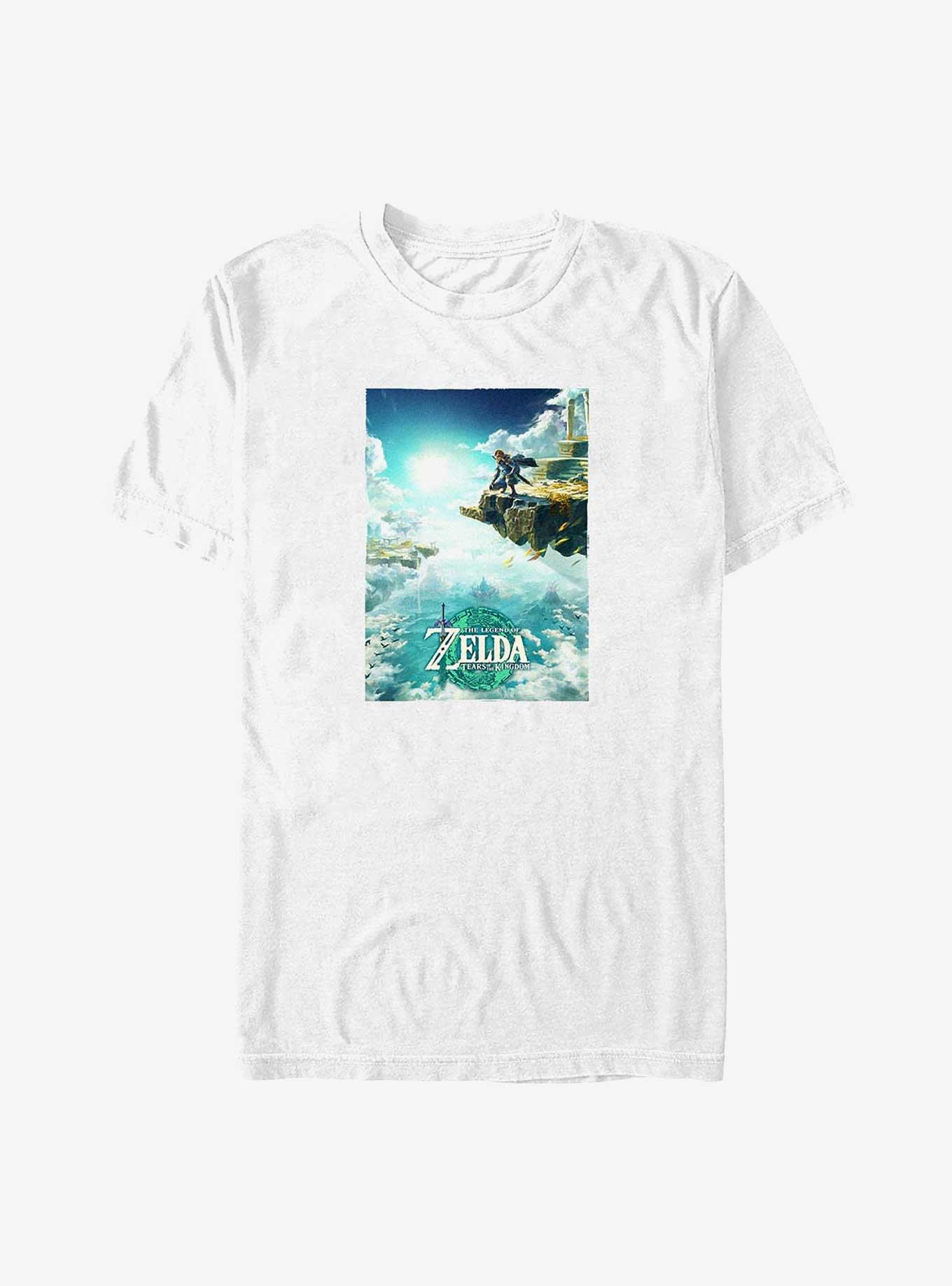 The Legend of Zelda Tears of the Kingdom Poster Big & Tall T-Shirt, , hi-res