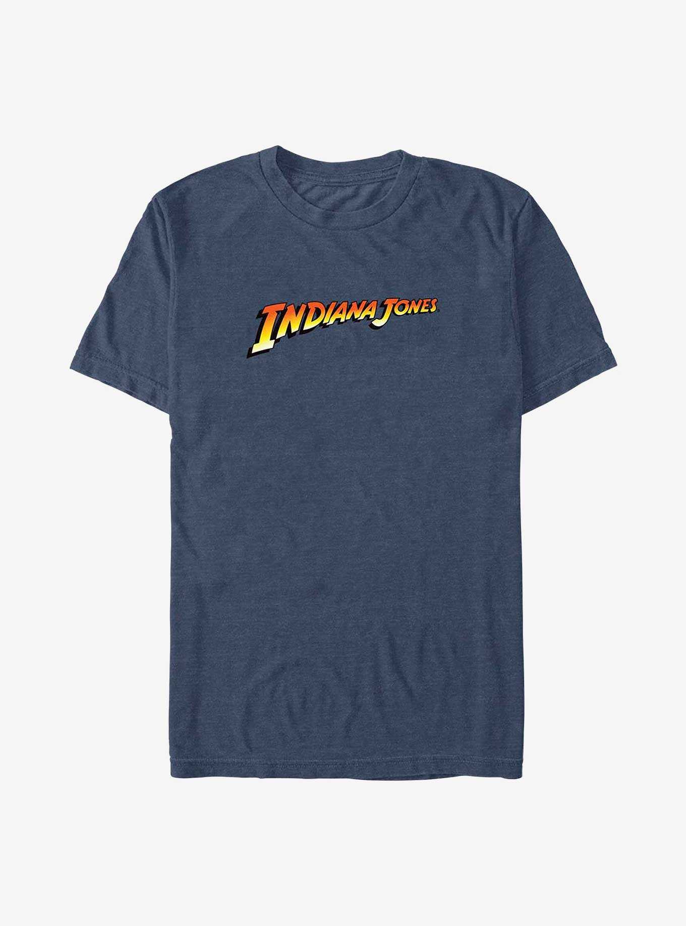 Disney Indiana Jones Basic Logo Big & Tall T-Shirt, , hi-res
