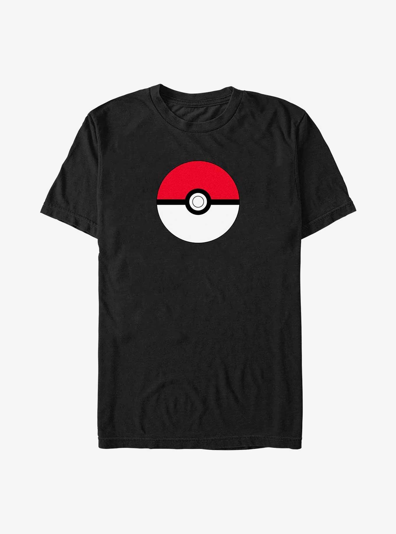 Pokemon Pokeball Big & Tall T-Shirt, BLACK, hi-res