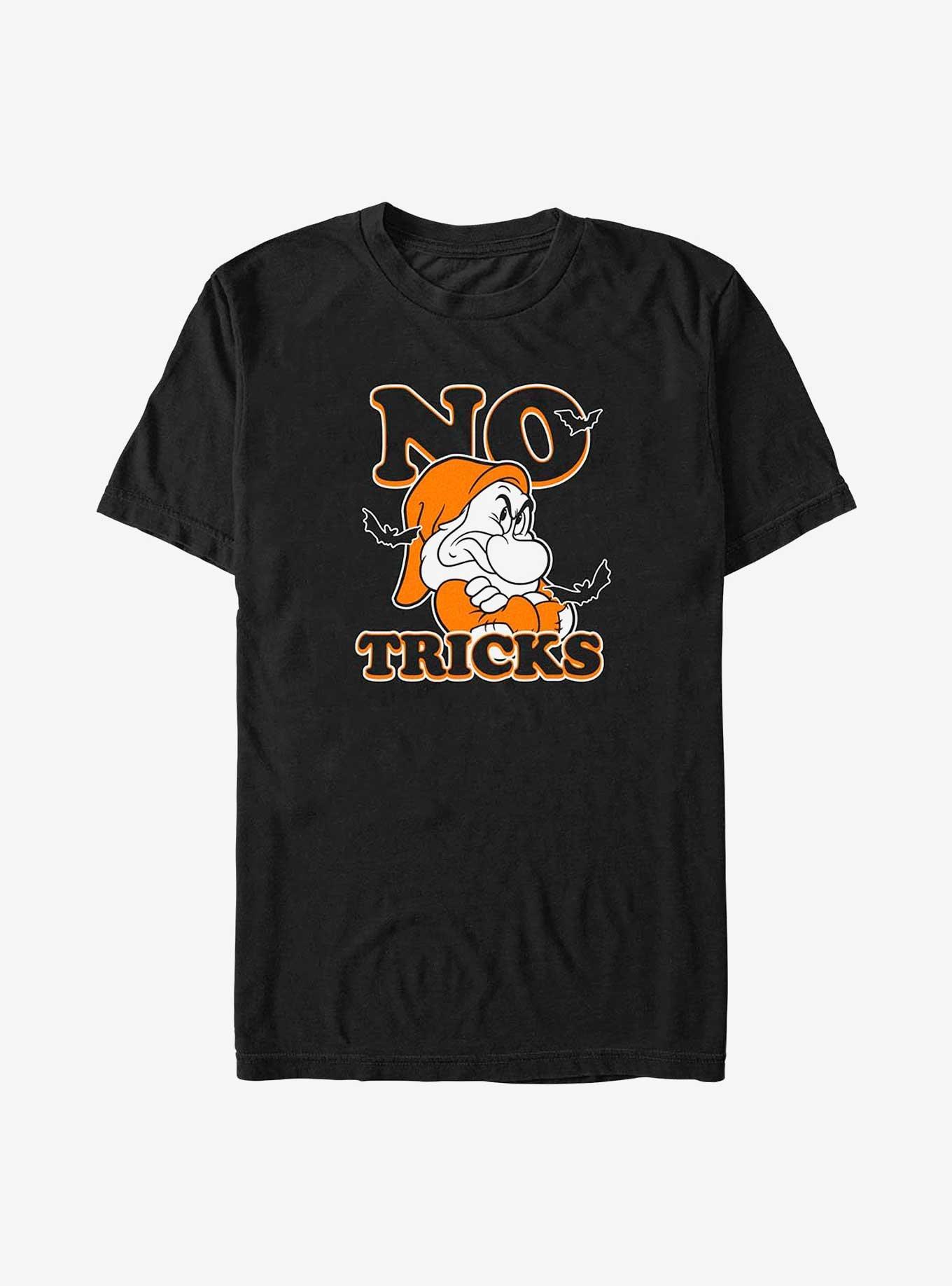 Disney Snow White Grumpy No Tricks Big & Tall T-Shirt, BLACK, hi-res