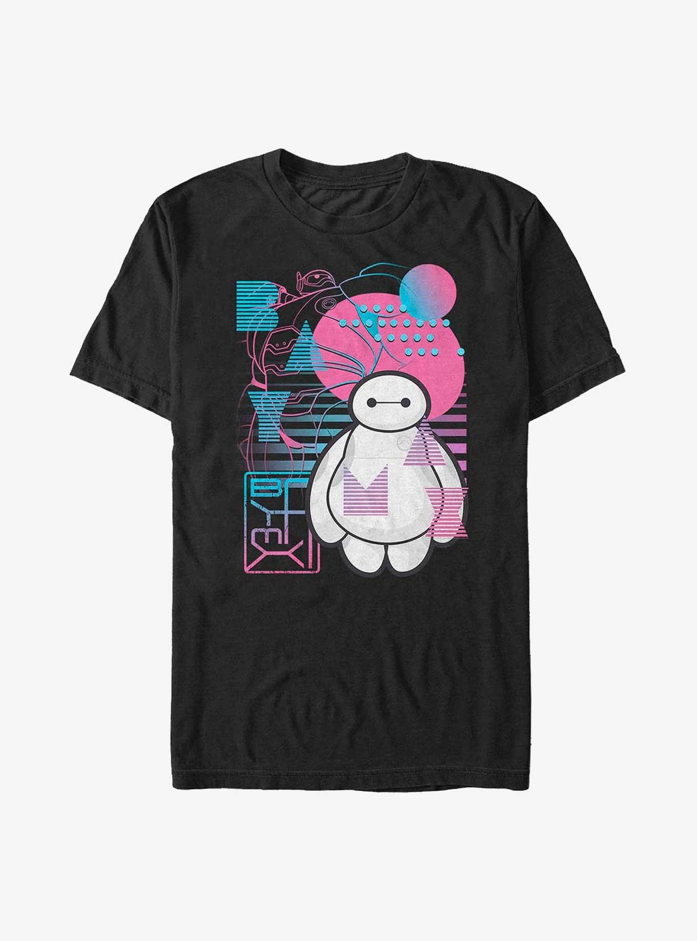 Disney Big Hero 6 Baymax Electric Big & Tall T-Shirt, BLACK, hi-res