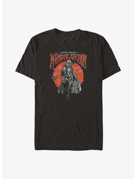 Star Wars The Mandalorian Grunge Warrior Big & Tall T-Shirt, , hi-res