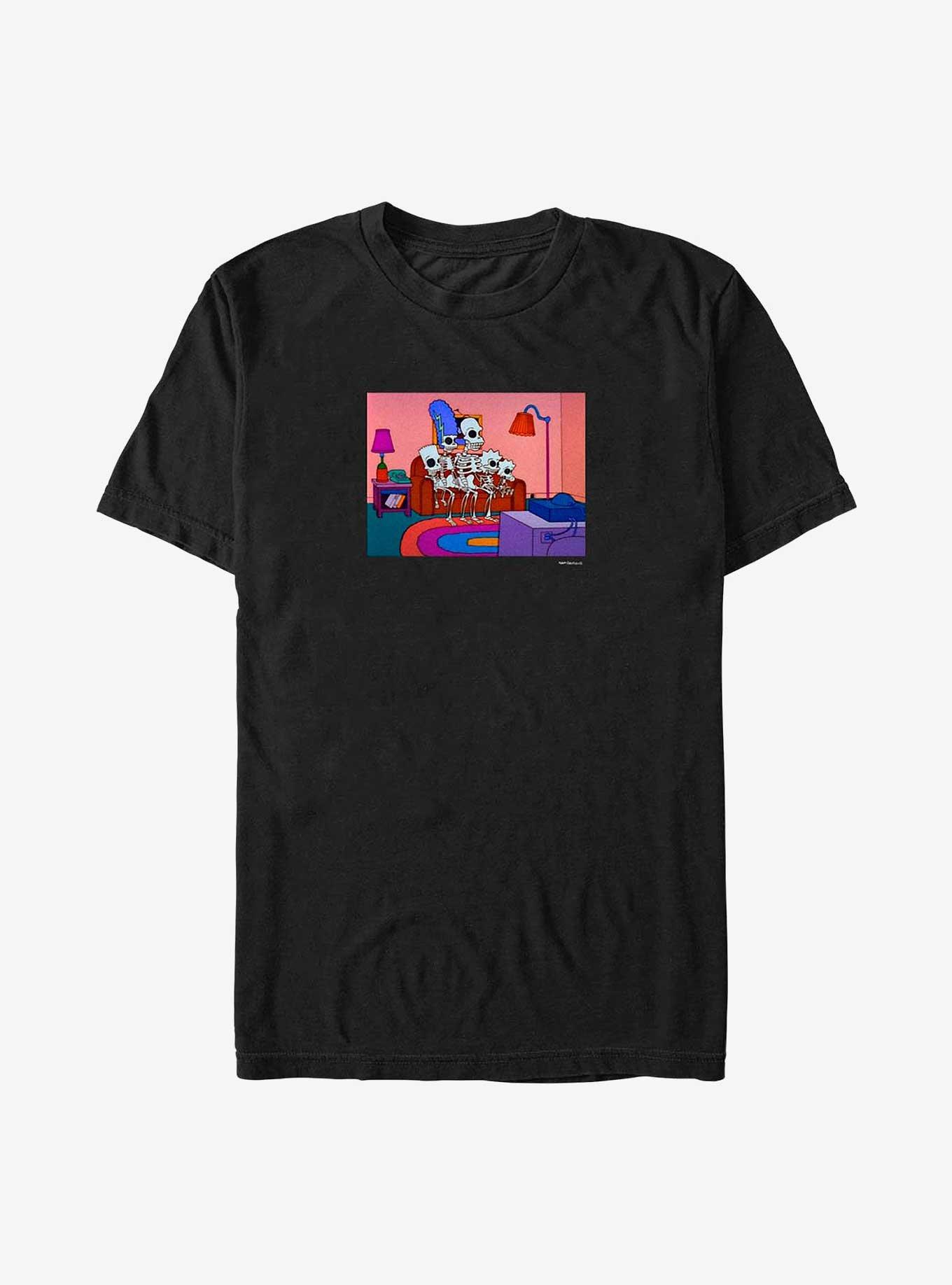The Simpsons Treehouse Intro Big & Tall T-Shirt, BLACK, hi-res
