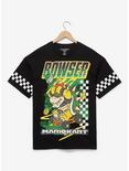 Nintendo Mario Kart Bowser Checkered Racing T-Shirt — BoxLunch Exclusive, MULTI, hi-res
