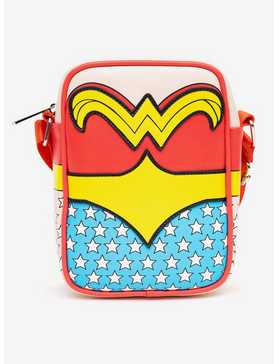 DC Comics Wonder Woman Body Character Close Up Crossbody Bag, , hi-res