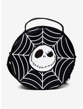 Disney The Nightmare Before Christmas Jack Face With Spider Web Crossbody Bag, , hi-res
