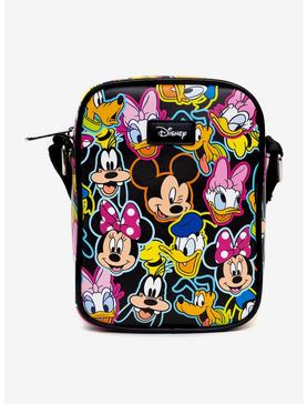 Disney Sensational Six Expressions Scattered Multi Color Crossbody Bag, , hi-res