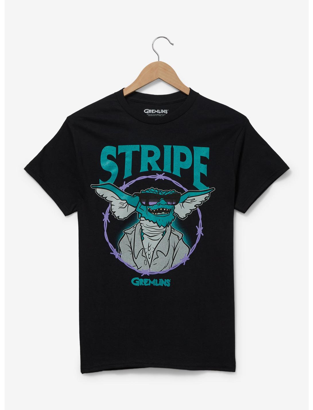 Gremlins Stripe Portrait T-Shirt - BoxLunch Exclusive, BLACK, hi-res