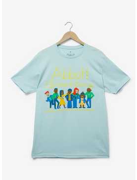 Abbott Elementary Cartoon Group Portrait T-Shirt, , hi-res