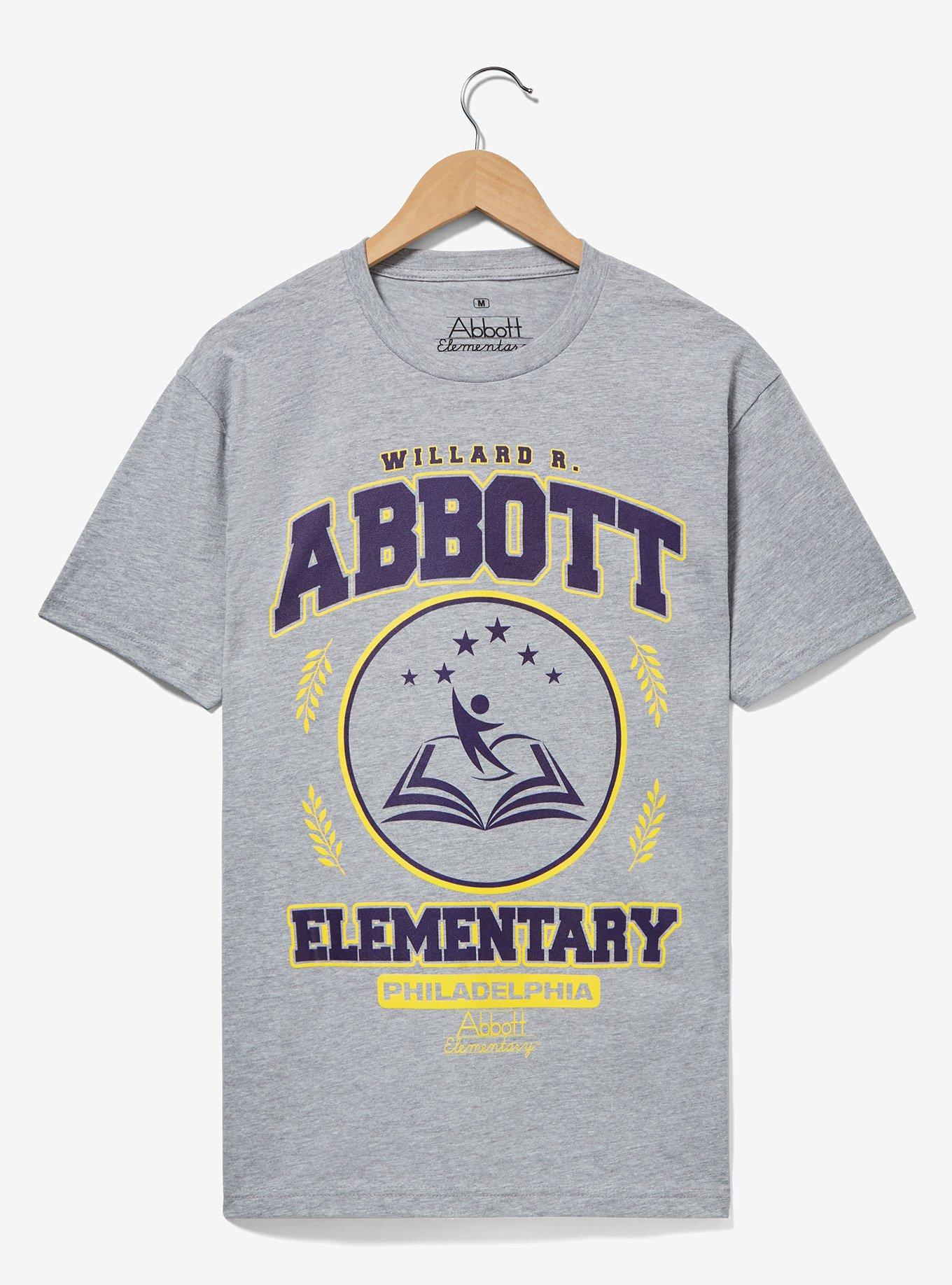Abbott Elementary School T-Shirt - BoxLunch Exclusive, GRAY HTR, hi-res