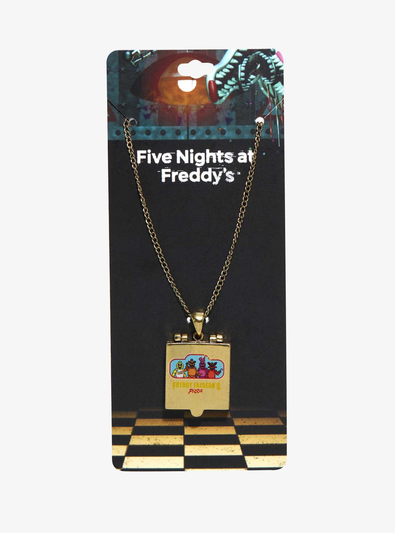 12 FNAF B/P MEDALS NECKLACES, birthday party favors FIVE NIGHTS AT