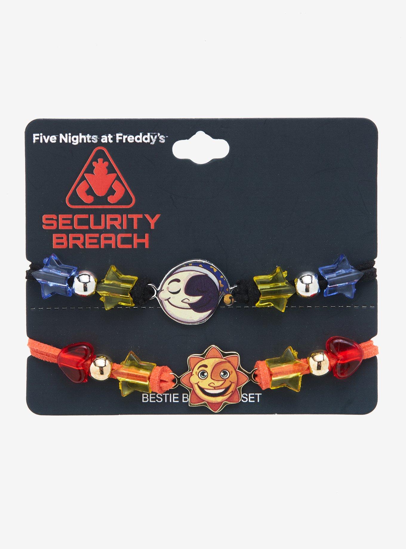 Five Nights At Freddy's: Security Breach Sun & Moon Best Friend Cord Bracelet Set