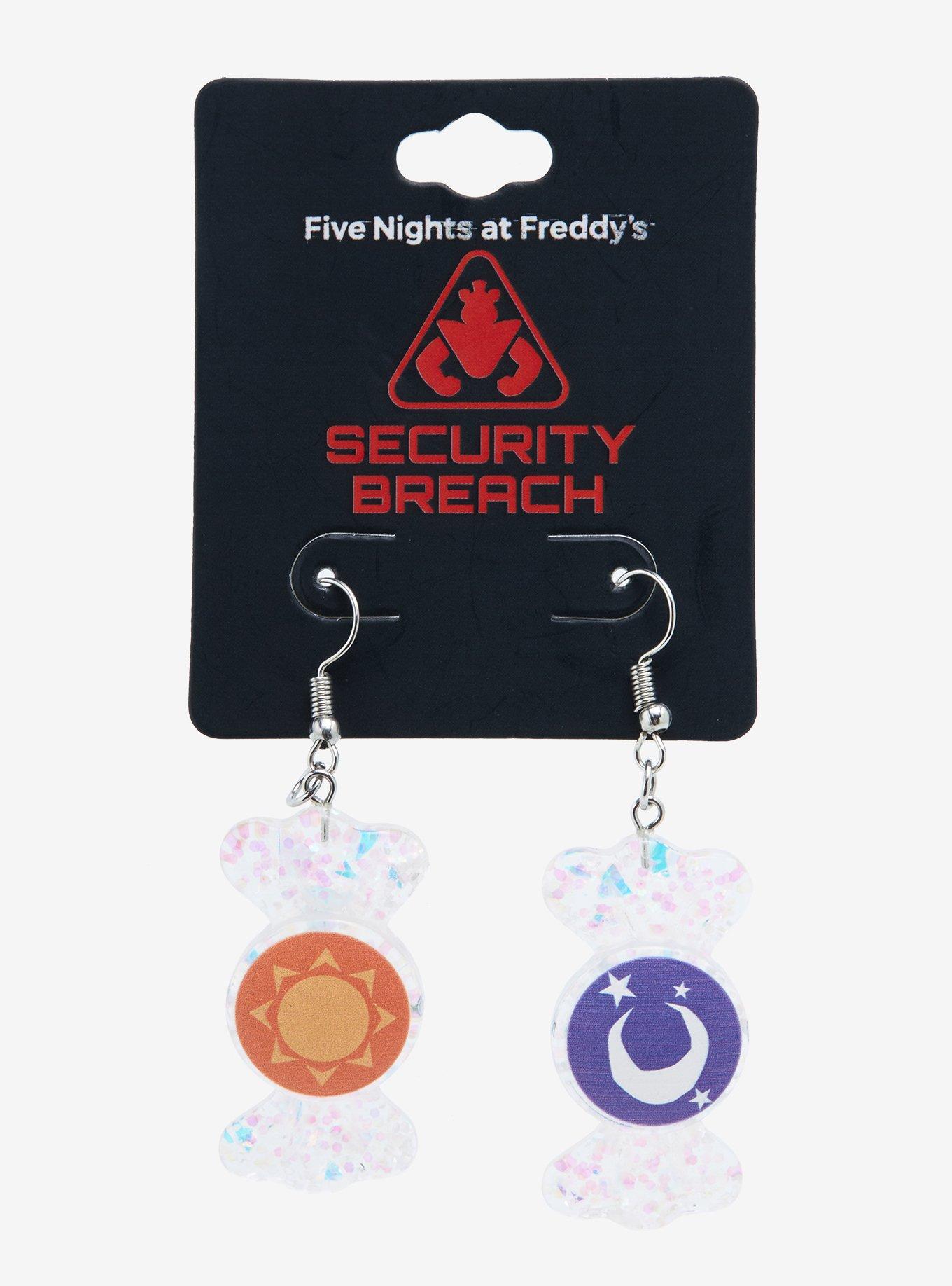 Five Nights At Freddy's: Security Breach Sun & Moon Best Friend Necklace  Set