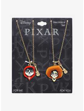 Disney Pixar Coco Miguel & Hector Best Friend Necklace Set, , hi-res