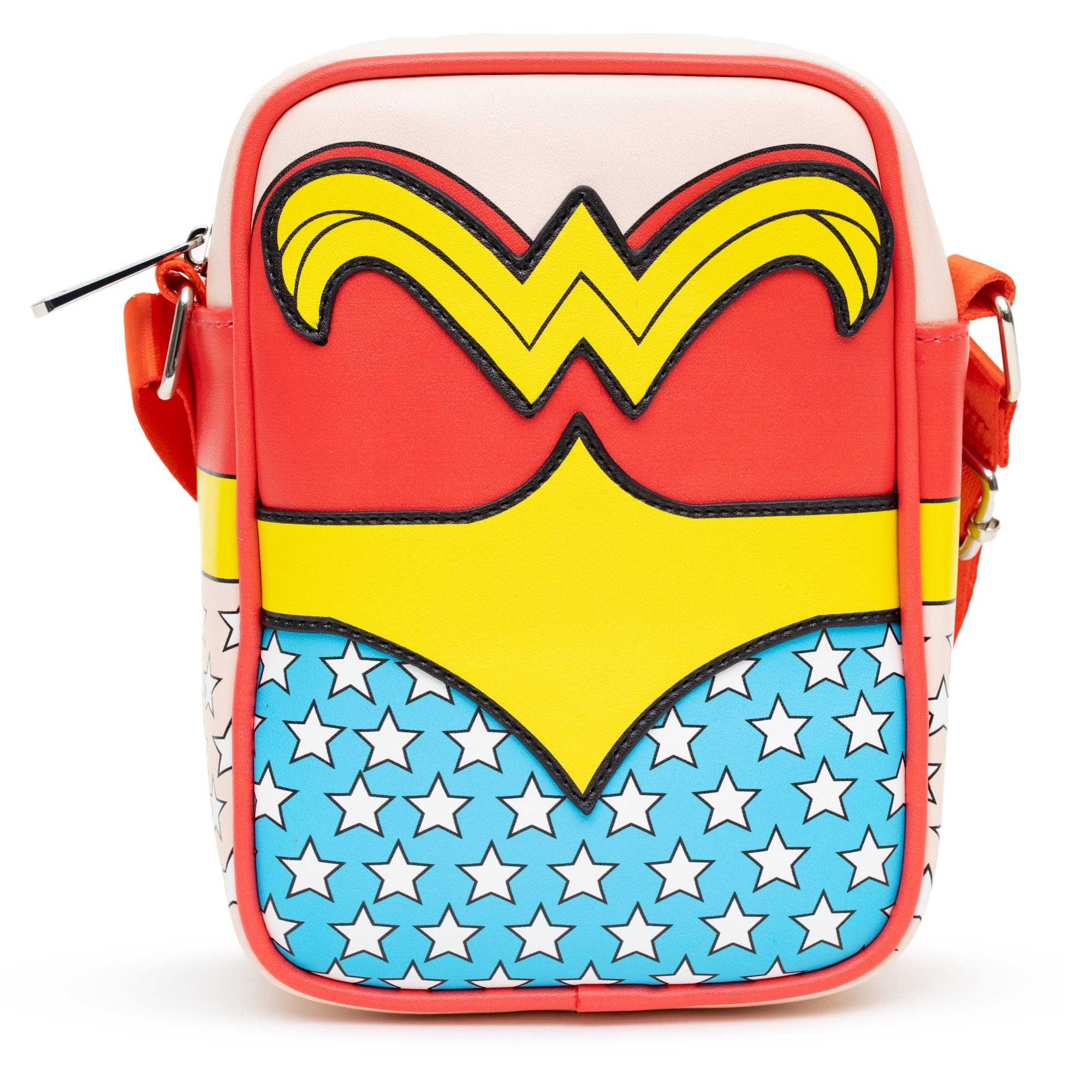 DC Comics Wonder Woman Body Character Close Up Crossbody Bag, , hi-res