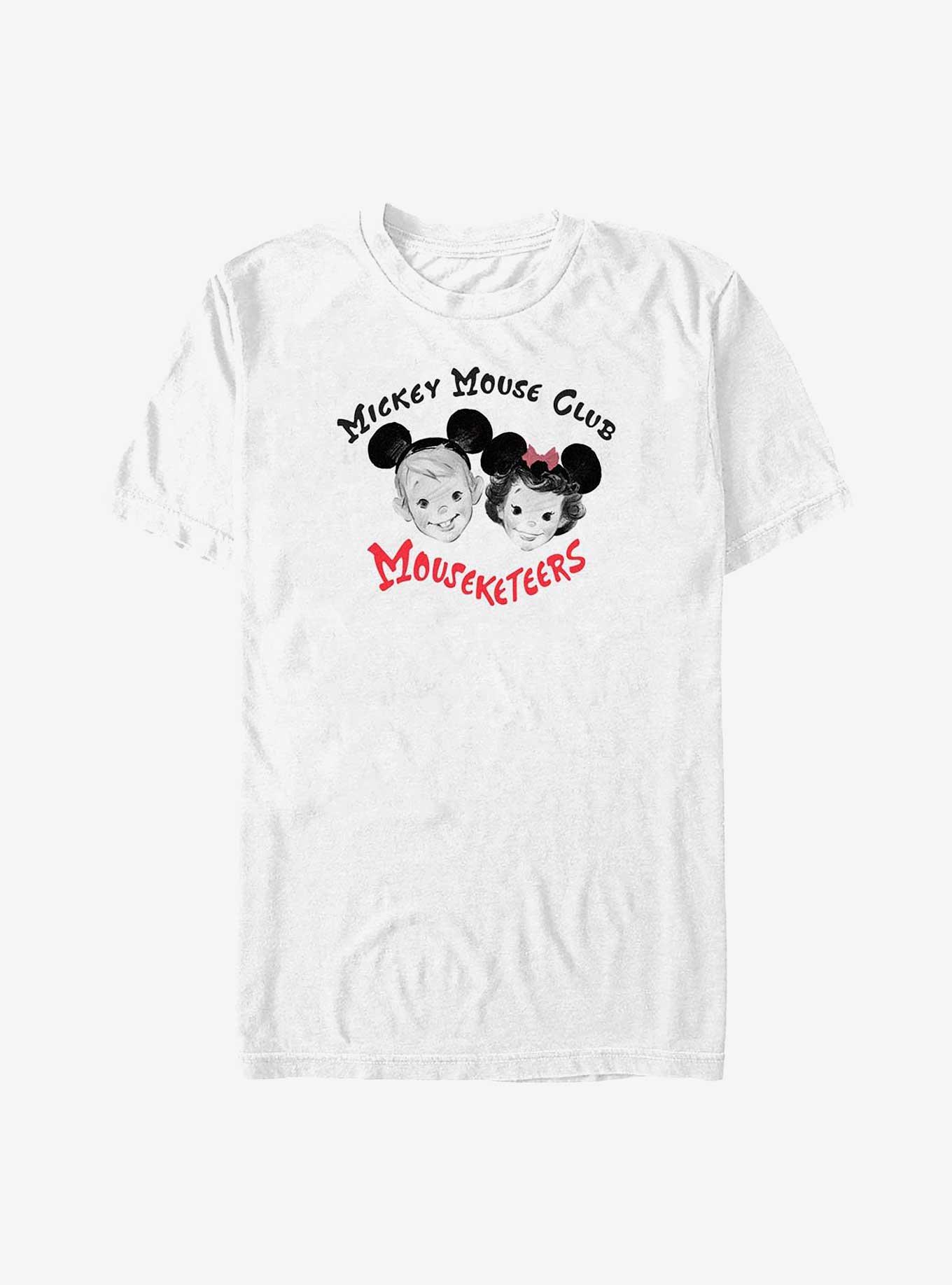 Disney100 Mickey Mouse Club Mouseketeers Big & Tall T-Shirt, WHITE, hi-res