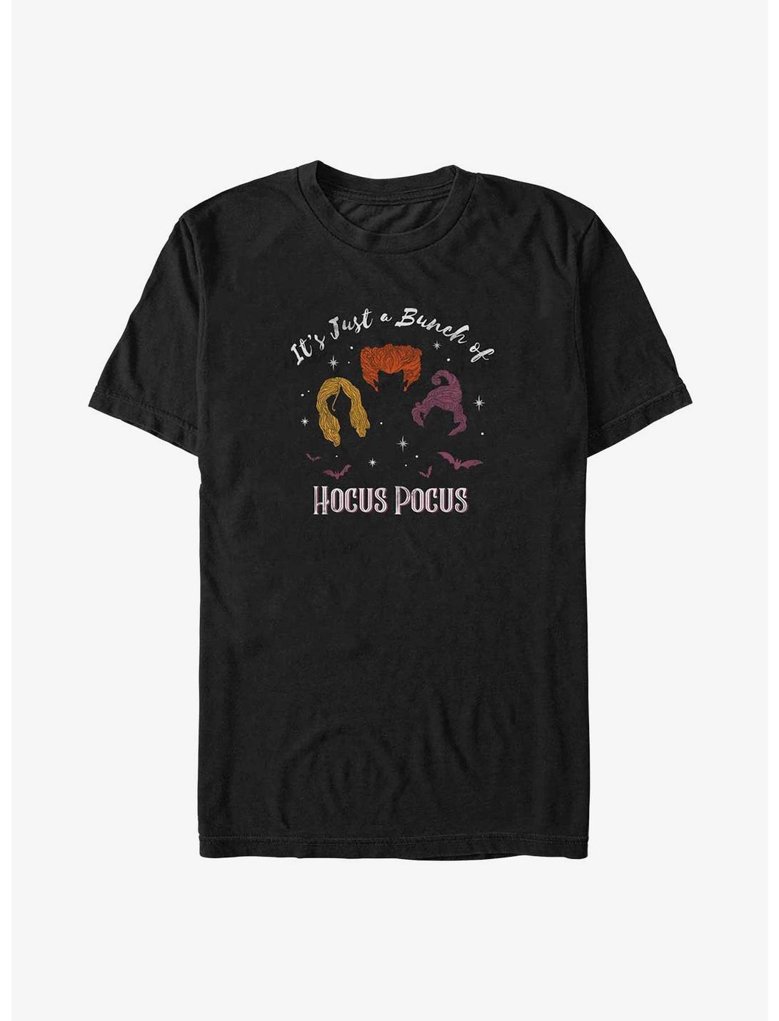 Disney Hocus Pocus Bunch of Hocus Pocus Sanderson Sisters Big & Tall T-Shirt, BLACK, hi-res