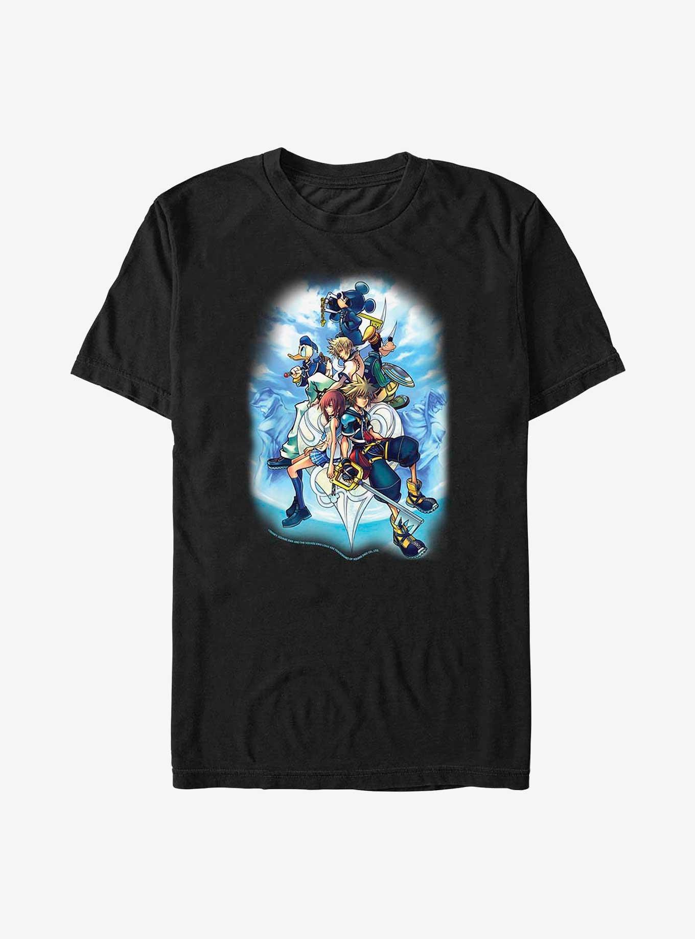 Disney Kingdom Hearts Sky Group Big & Tall T-Shirt, , hi-res