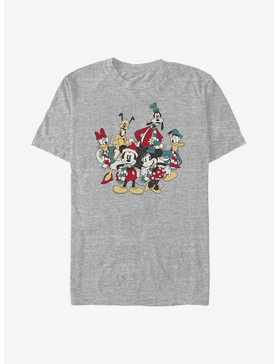 Disney Mickey Mouse Holiday Group Big & Tall T-Shirt, , hi-res