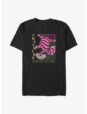 Disney Alice In Wonderland Cheshire We're All Mad Here Big & Tall T-Shirt, , hi-res
