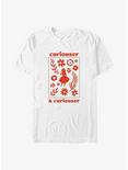 Disney Alice In Wonderland Curiouser & Curiouser Big & Tall T-Shirt, WHITE, hi-res