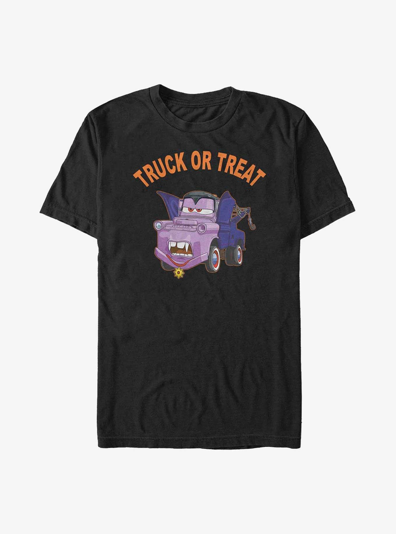 Disney Pixar Cars Truck Or Treat Vampire Mater Big & Tall T-Shirt, BLACK, hi-res