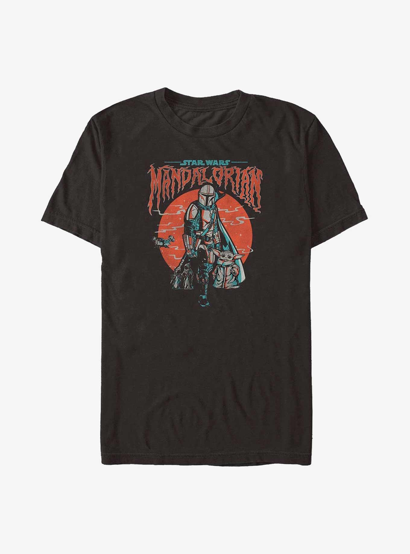 Star Wars The Mandalorian Grunge Warrior Big & Tall T-Shirt, , hi-res