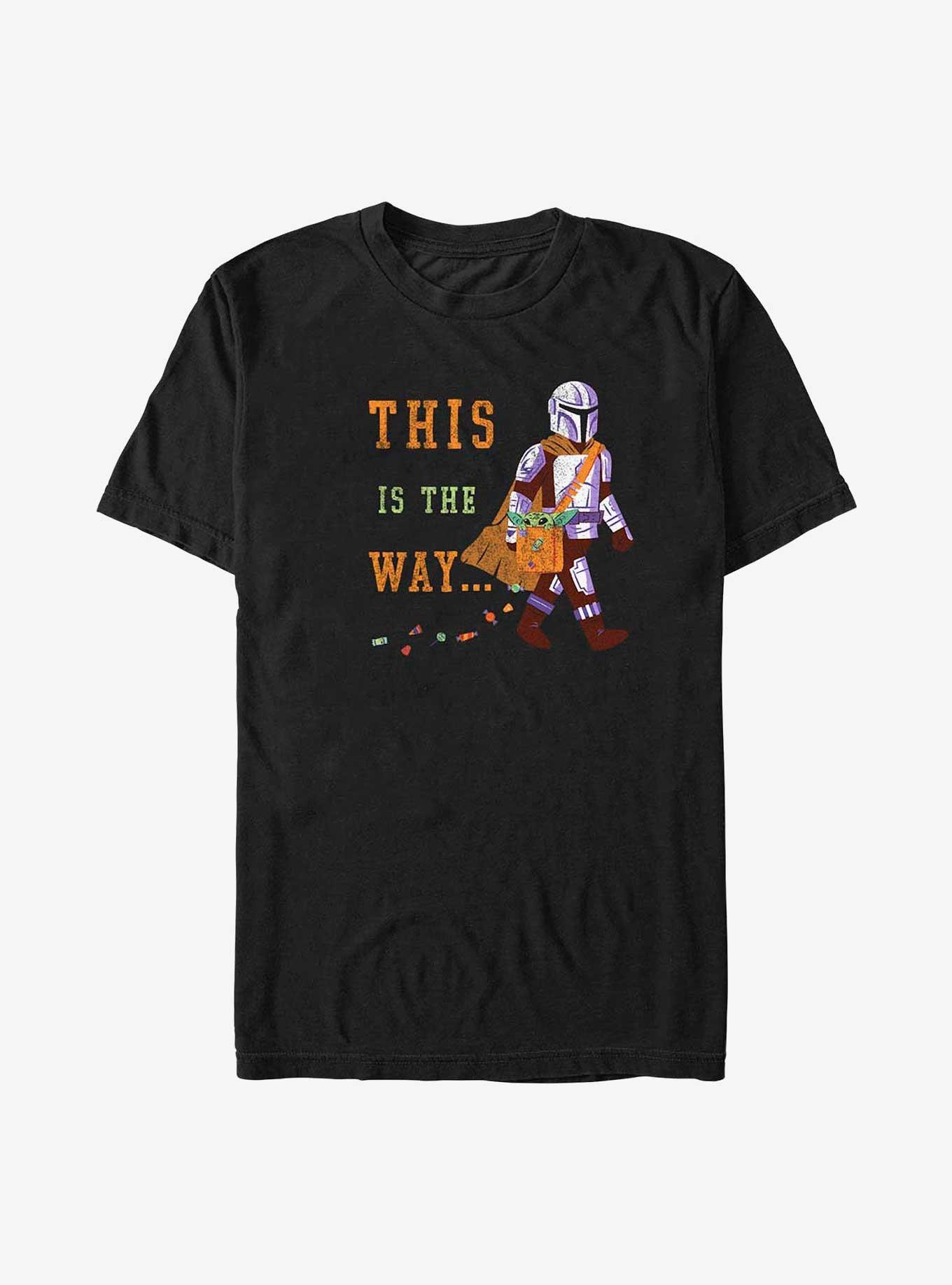 Star Wars The Mandalorian Treats Is The Way Big & Tall T-Shirt, BLACK, hi-res