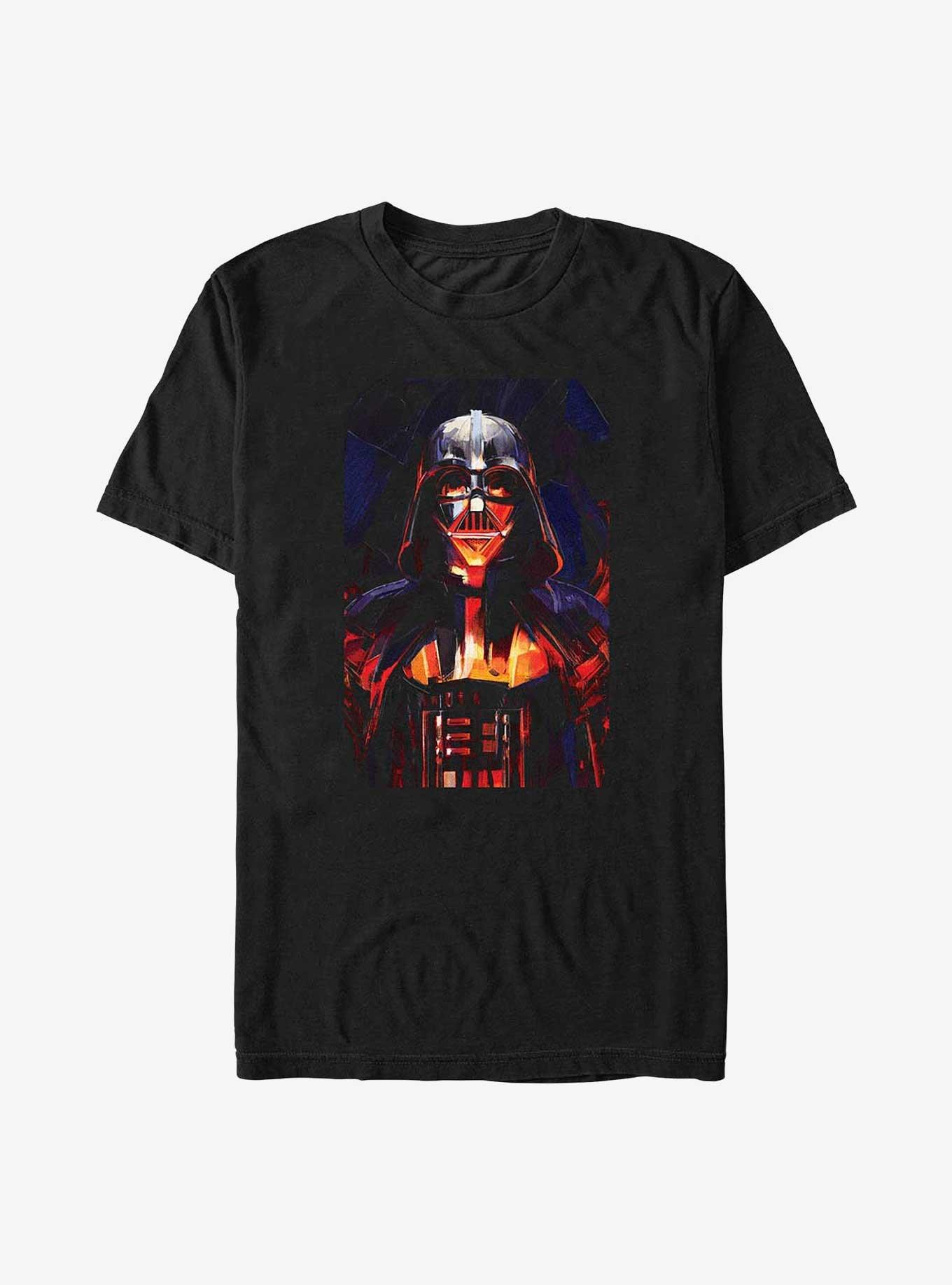 Star Wars Darth Vader Among The Flames Big & Tall T-Shirt, BLACK, hi-res