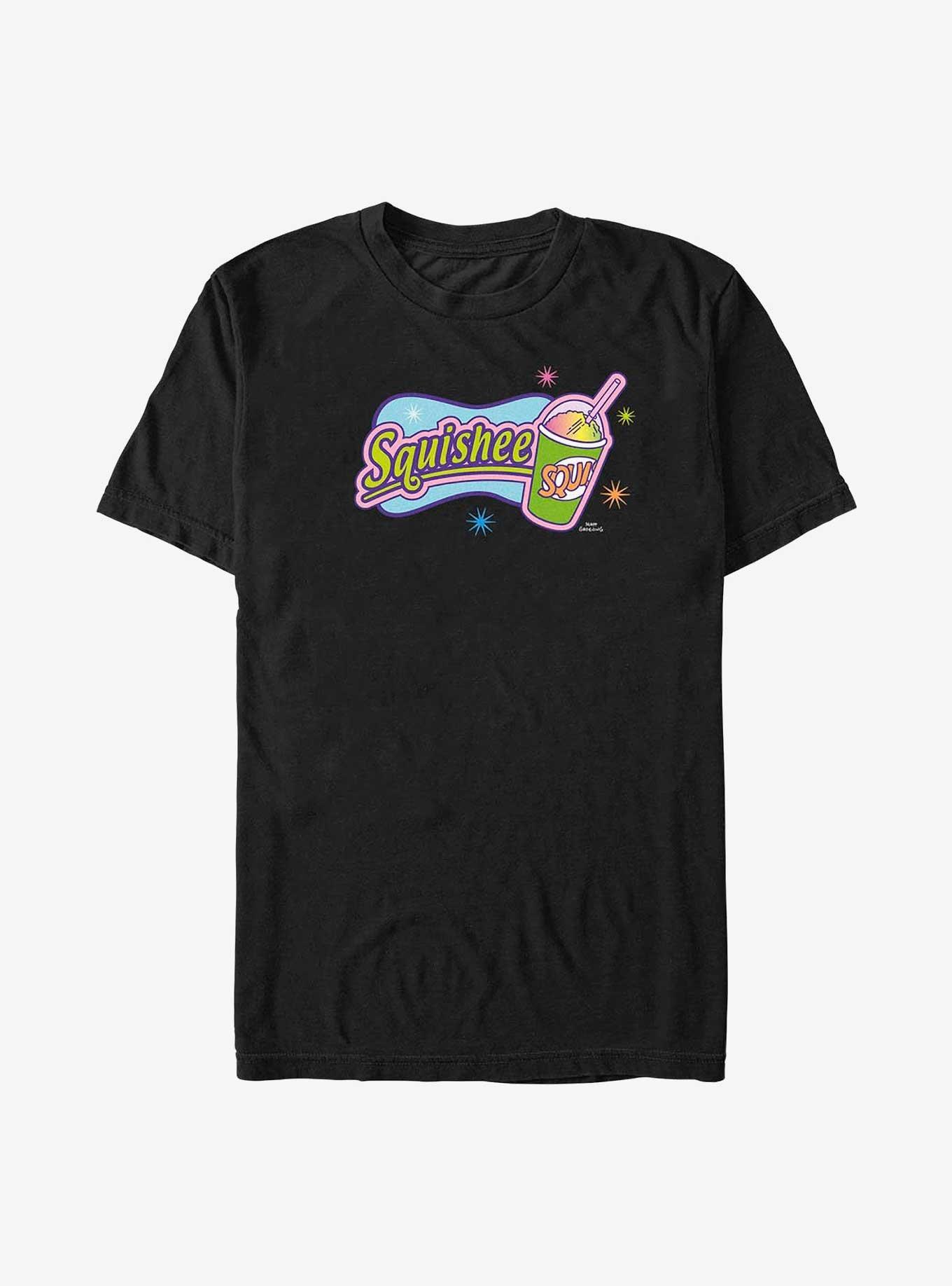 The Simpsons Squishee Logo Big & Tall T-Shirt, BLACK, hi-res