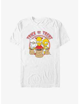 The Simpsons Trick Trio Milhouse Bart and Lisa Big & Tall T-Shirt, , hi-res