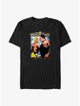 WWE RetroMania Hulk Hogan vs Andre The Giant Big & Tall T-Shirt, BLACK, hi-res