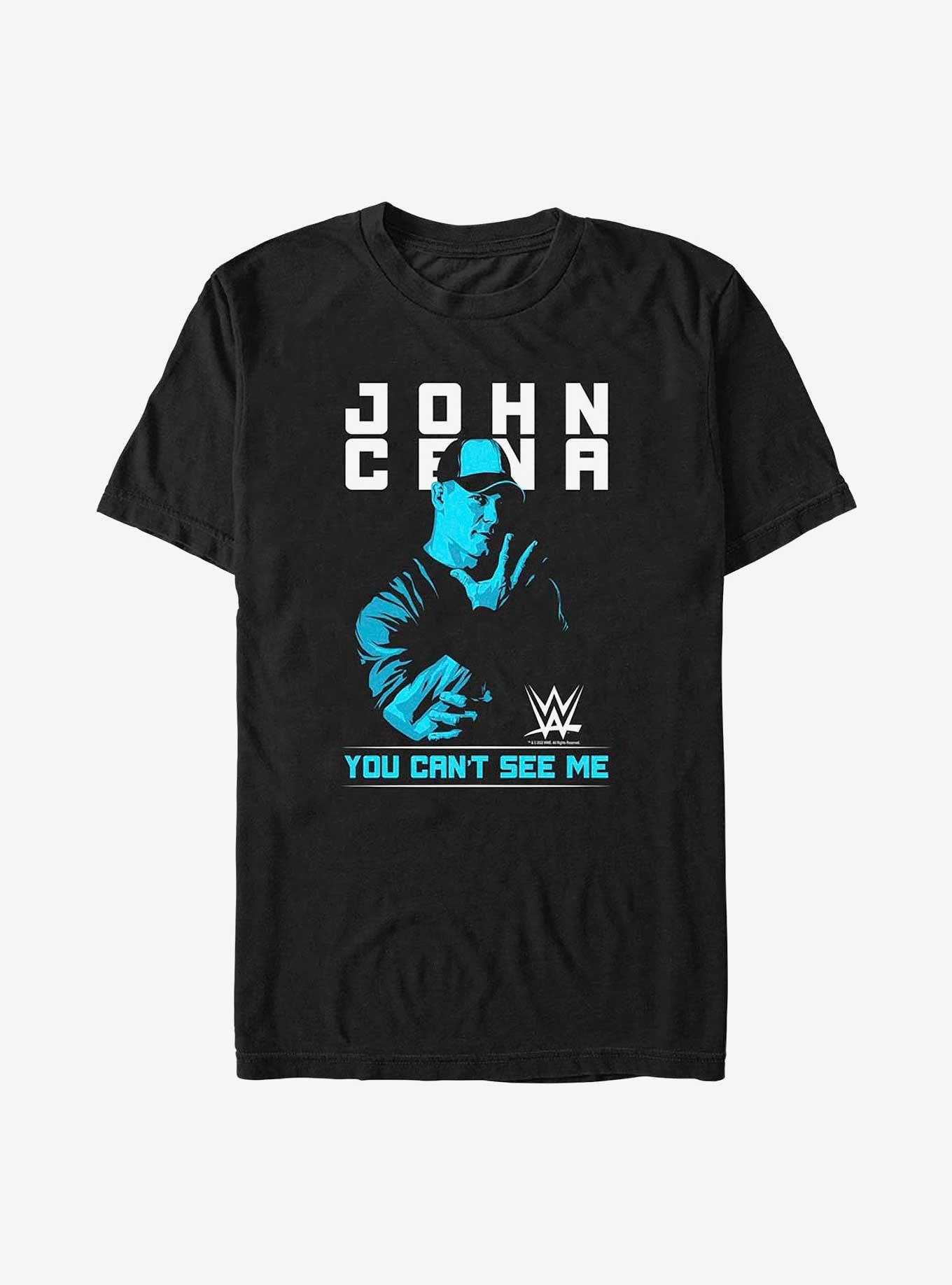 John cena best sale t shirt black