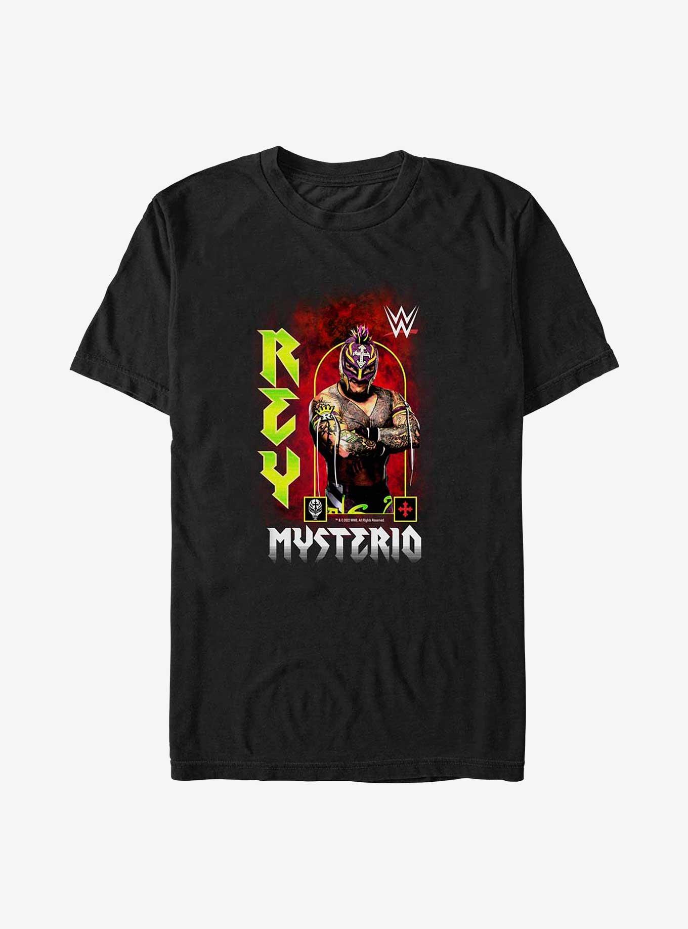 WWE Rey Mysterio Big & Tall T-Shirt, BLACK, hi-res