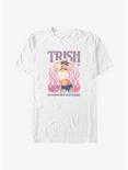 WWE Trish Pop Star Big & Tall T-Shirt, WHITE, hi-res
