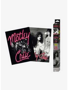 Motley Crue Neon & Straighjackets Boxed Poster Set, , hi-res