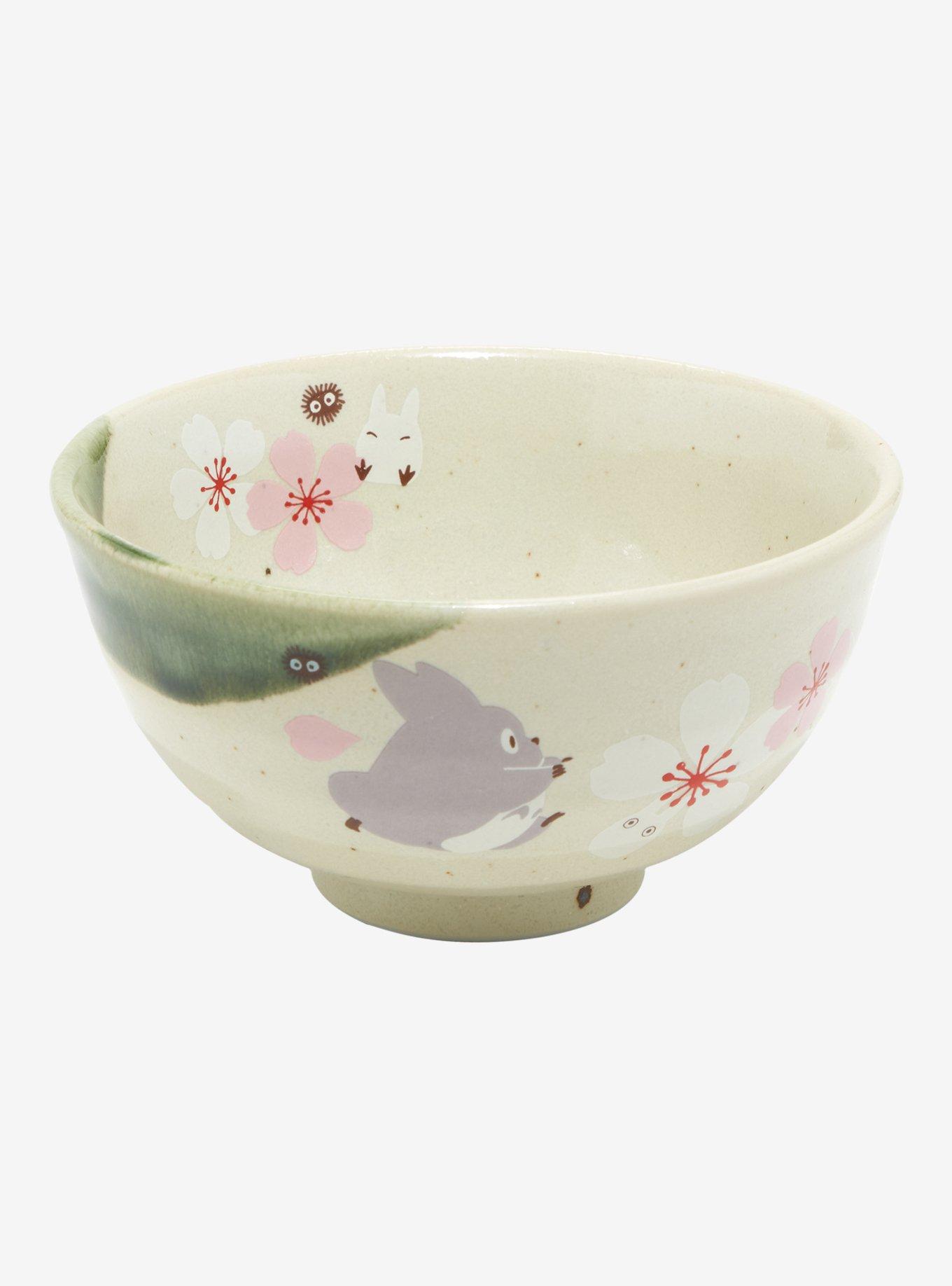 Studio Ghibli My Neighbor Totoro Cherry Blossoms Ceramic Rice Bowl, , hi-res