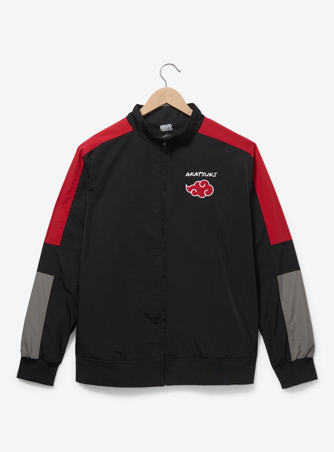 Naruto Shippuden Akatsuki Cloud Wind Breaker, BLACK, hi-res