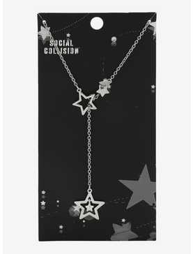 Social Collision Star Lariat Necklace, , hi-res