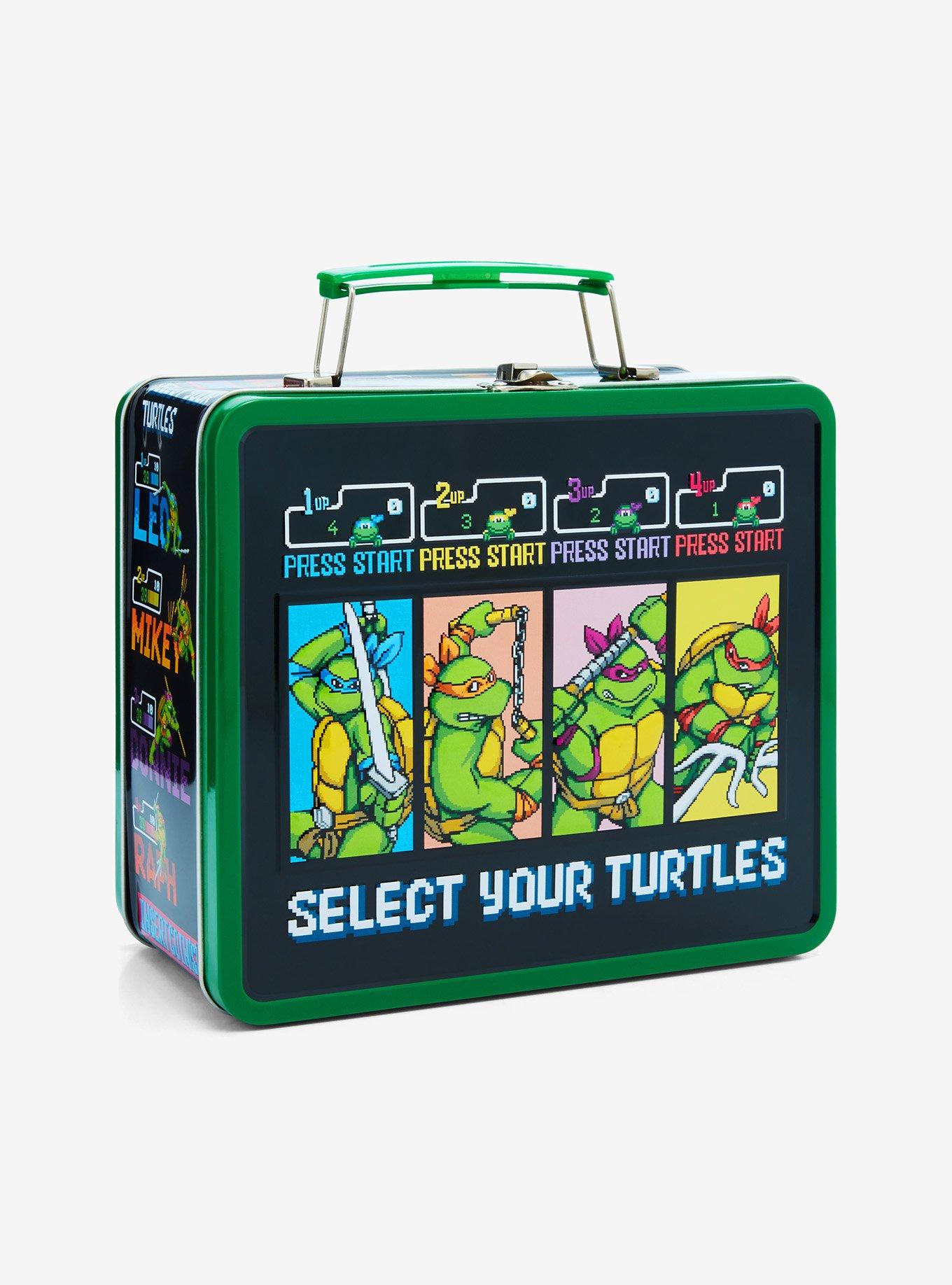Teenage Mutant Ninja Turtles Arcade Metal Lunch Box With Insulated Beverage Container, , hi-res