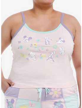 Her Universe Disney Mickey Mouse And Friends Pastel Spring Girls Cami Plus Size, , hi-res
