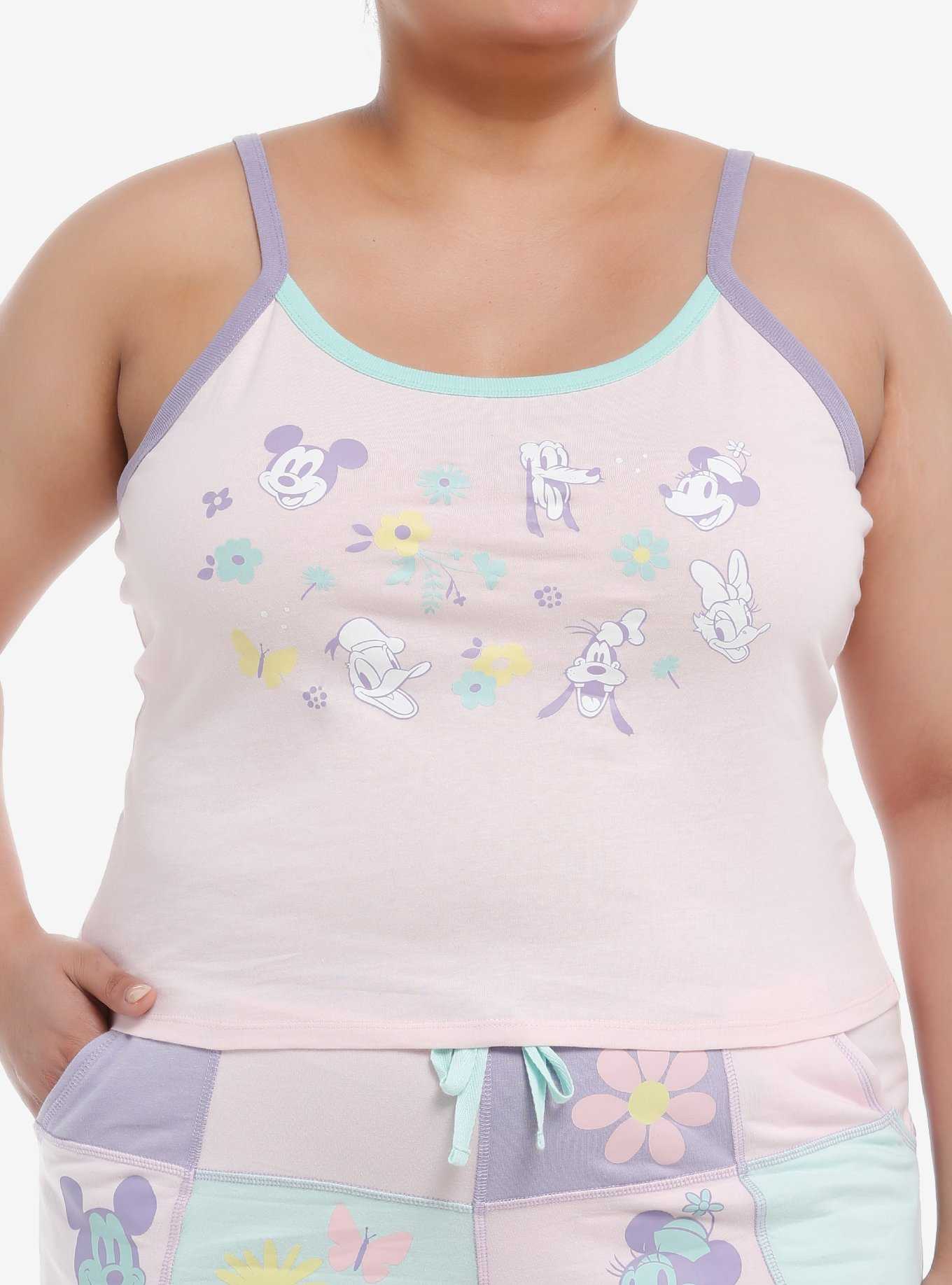 Her Universe Disney Mickey Mouse And Friends Pastel Spring Girls Cami Plus Size, , hi-res