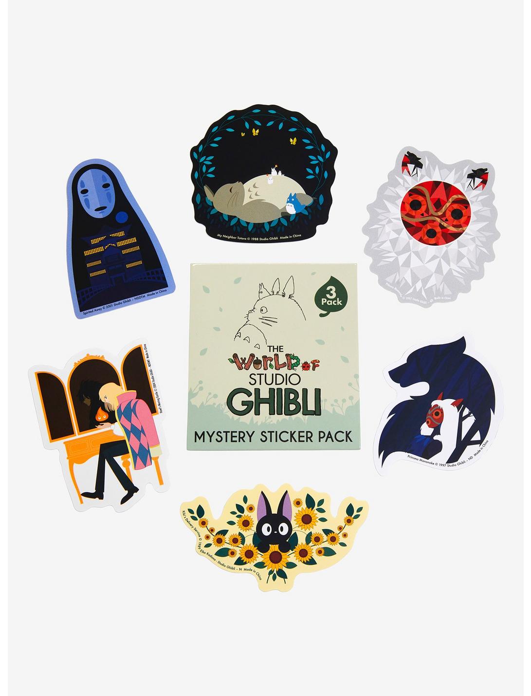 The World of Studio Ghibli Mystery Sticker Pack - BoxLunch Exclusive, , hi-res