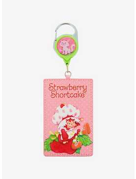 Strawberry Shortcake Custard Retractable Lanyard - BoxLunch Exclusive, , hi-res