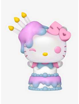 Funko Pop! Sanrio Hello Kitty 50th Anniversary Cake Pearlized Vinyl Figure, , hi-res