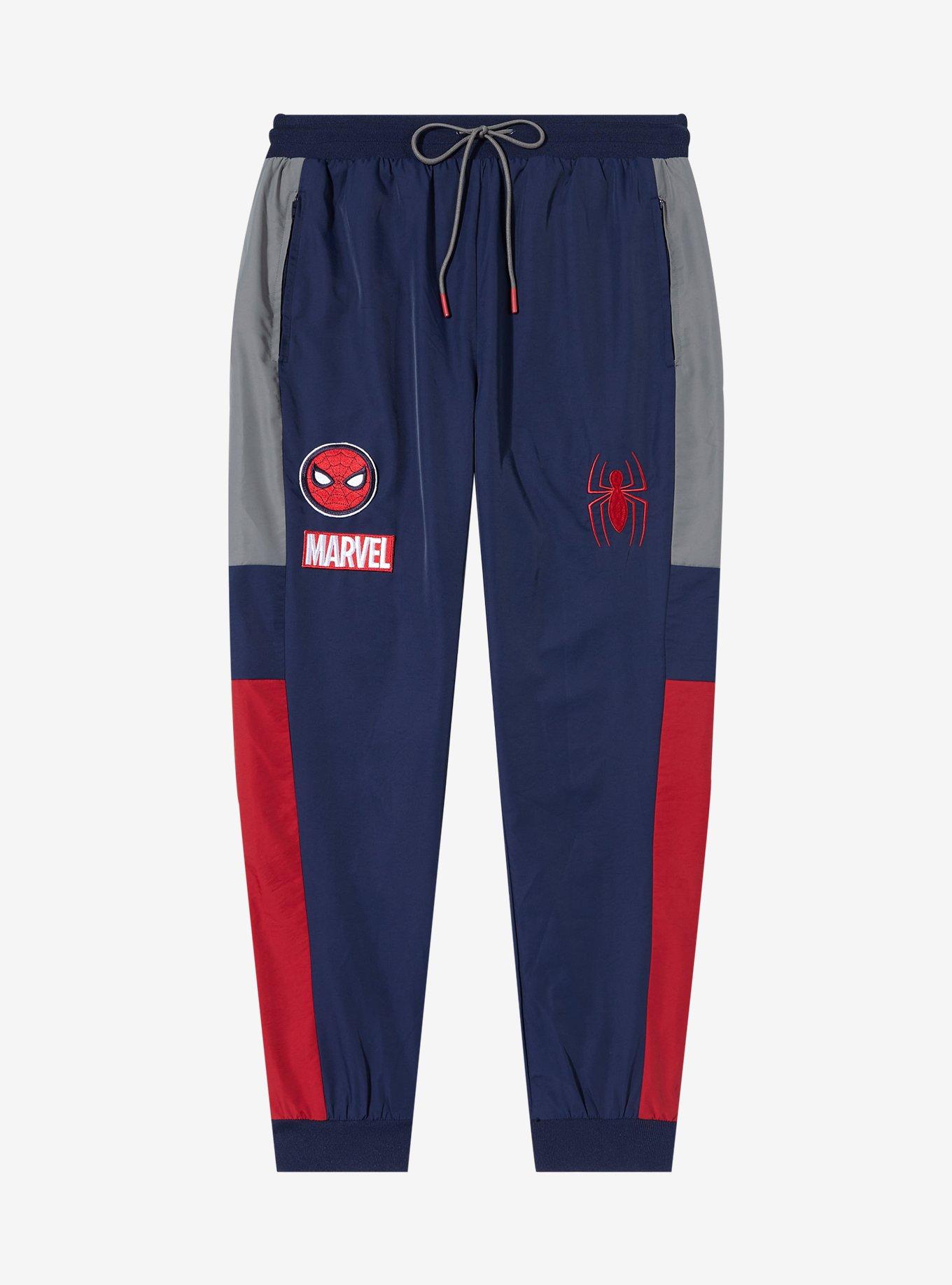 Marvel Spider-Man Color Block Joggers — BoxLunch Exclusive, , hi-res